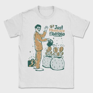 Taking Care My Portfolio, Tricou Barbati (Unisex)