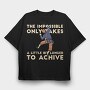 Rock Climber, Tricou Oversize Barbati (Unisex)