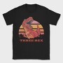 Rad Three T Rex, Tricou Barbati (Unisex)