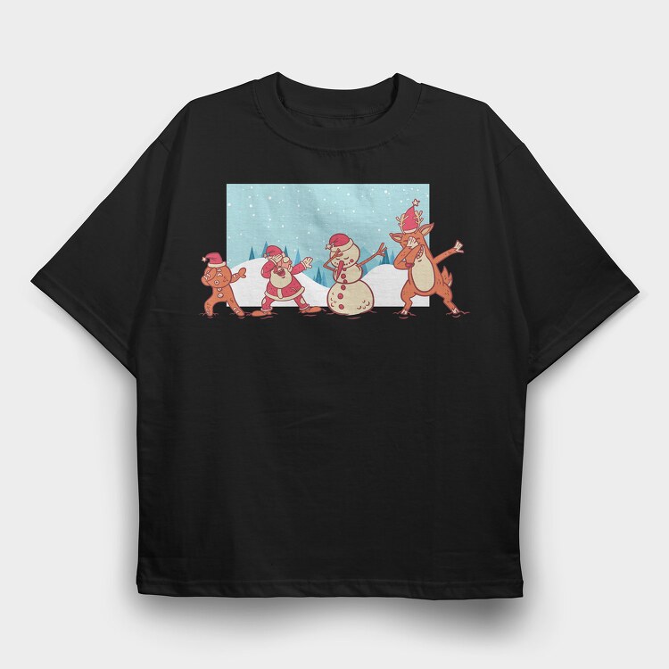 Christmas Dub, Tricou Oversize Barbati (Unisex)