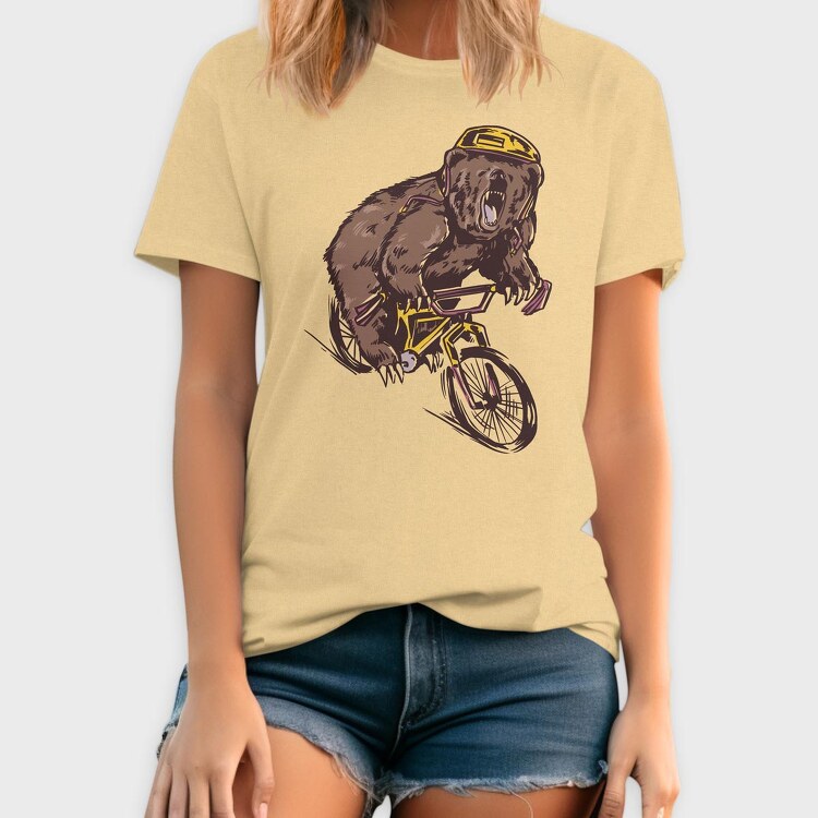 Bear BMX Bike, Tricou Barbati (Unisex)