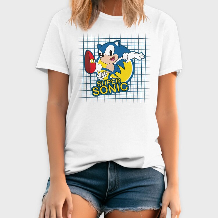 Super Sonic, Tricou Barbati (Unisex)
