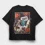 Astronaut Taxi, Tricou Oversize Barbati (Unisex)