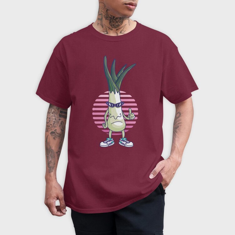 Funny Leek, Tricou Barbati (Unisex)