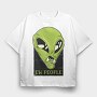 Ew People, Tricou Oversize Barbati (Unisex)