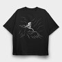 Downhill Bike, Tricou Oversize Barbati (Unisex)