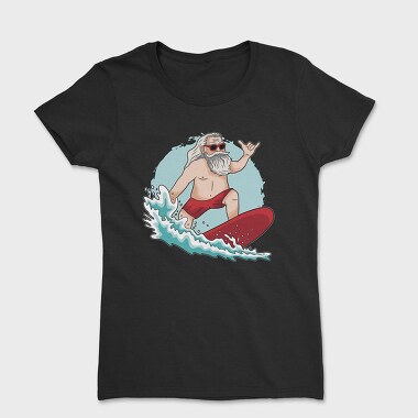 Surfing Santa, Tricou Femei