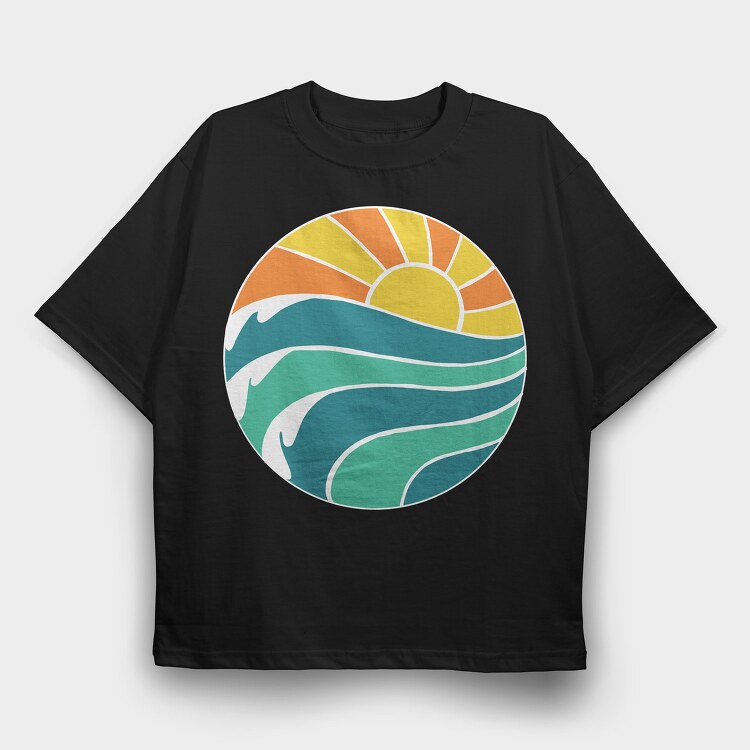 Summer, Tricou Oversize Barbati (Unisex)
