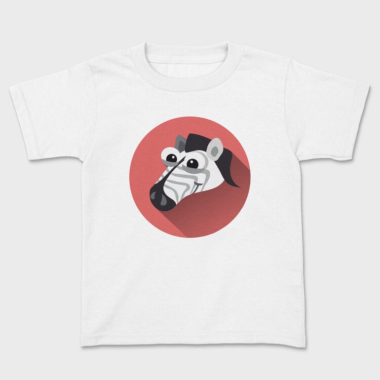 Zebra Hat Icon, Tricou Copii