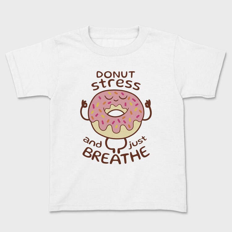 Yoga Donut Stress Relief, Tricou Copii