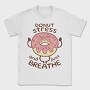 Yoga Donut Stress Relief, Tricou Barbati (Unisex)