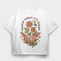 Paz Mental Vintage 01, Tricou Oversize Barbati (Unisex)