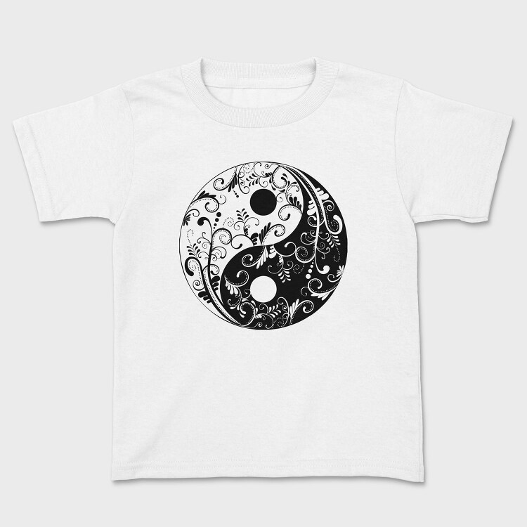 Yin Yang Mandala 001, Tricou Copii