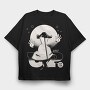 Retro Villains 04, Tricou Oversize Barbati (Unisex)