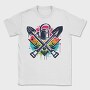 Rainbow Gardening Tools Graffiti, Tricou Barbati (Unisex)