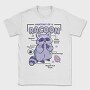 Raccoon Anatomy, Tricou Barbati (Unisex)