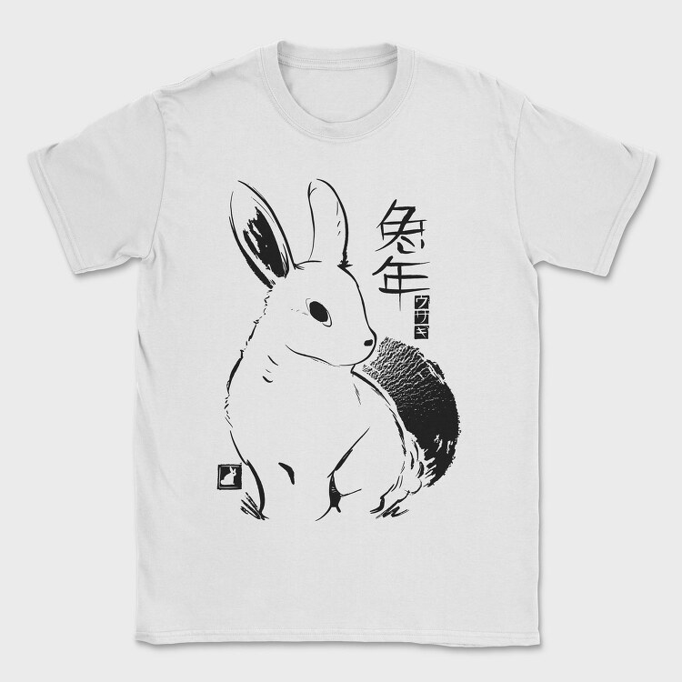 Rabbit Year Traditional, Tricou Barbati (Unisex)