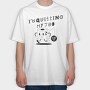 Quitting Job Coffee, Tricou Oversize Barbati (Unisex)
