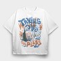 Robot Invasion 01, Tricou Oversize Barbati (Unisex)