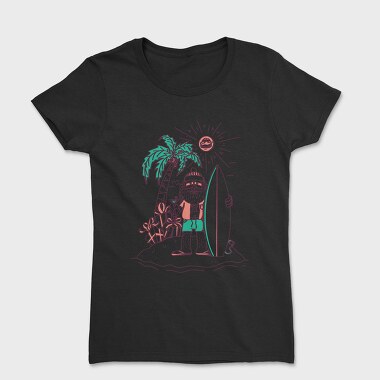 Surfer Santa, Tricou Femei