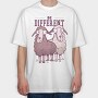 Be Different, Tricou Oversize Barbati (Unisex)