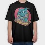 DJ Cat, Tricou Oversize Barbati (Unisex)