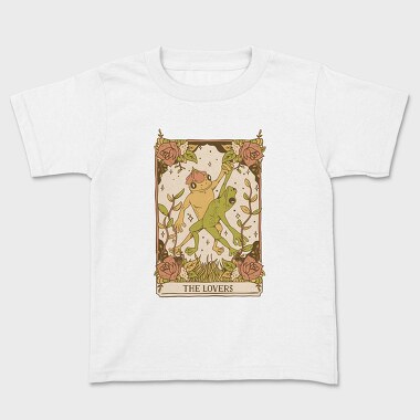The Lovers Frog Tarot Card, Tricou Copii