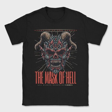 The Mask of Hell, Tricou Barbati (Unisex)