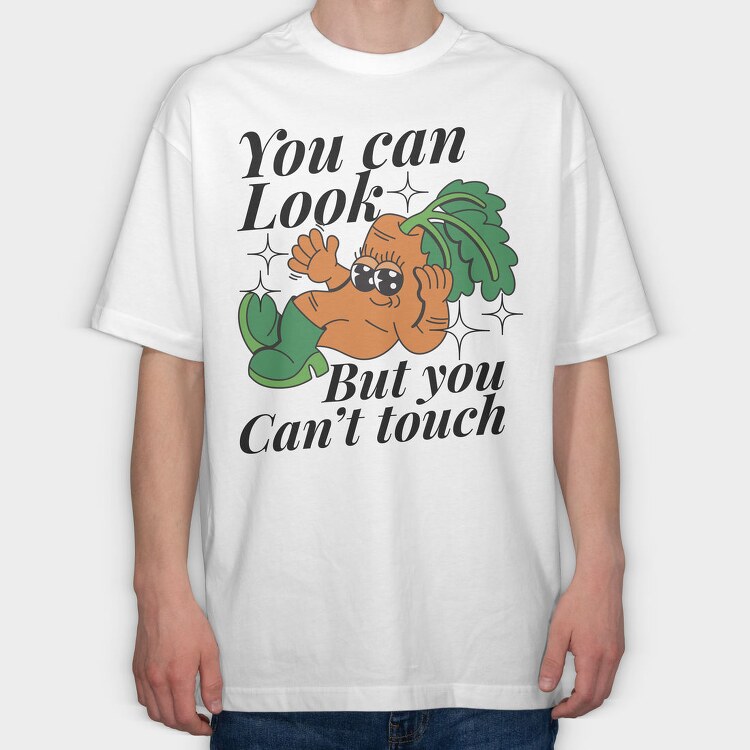 Provocative Sexy Carrot, Tricou Oversize Barbati (Unisex)
