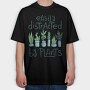 Easily Distracted by Plants, Tricou Oversize Barbati (Unisex)