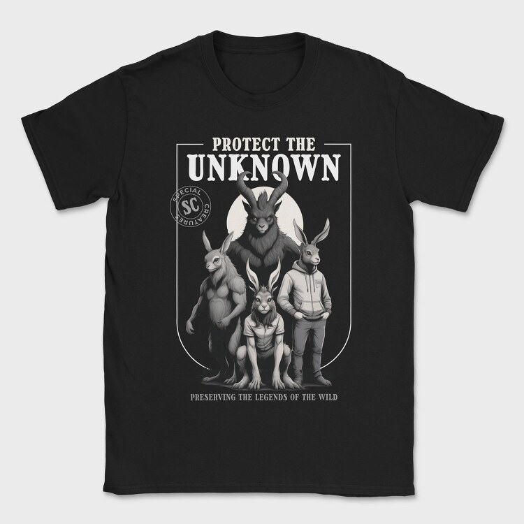 Protect The Unknown, Tricou Barbati (Unisex)