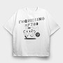 Quitting Job Coffee, Tricou Oversize Barbati (Unisex)