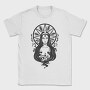 Queen Dark Art Nouveau 07, Tricou Barbati (Unisex)
