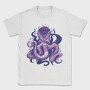Purple Kraken, Tricou Barbati (Unisex)