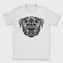 Pug Mandala, Tricou Barbati (Unisex)