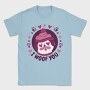 Pug Dog In Love Woof You, Tricou Barbati (Unisex)