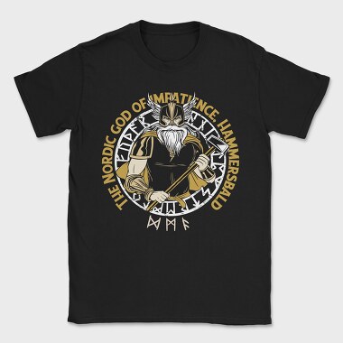The Nordic God Viking, Tricou Barbati (Unisex)
