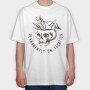 Summer Vacation Skull, Tricou Oversize Barbati (Unisex)