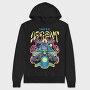 Psychedelic Inner Ascent, Hanorac Oversize Barbati (Unisex)