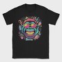 Psychedelic Ape Wearing Sunglasses, Tricou Barbati (Unisex)