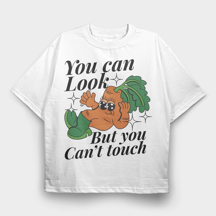 Provocative Sexy Carrot, Tricou Oversize Barbati (Unisex)