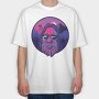 Bigfoot Landscape, Tricou Oversize Barbati (Unisex)