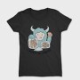 Yeti Monster Eating Cookies, Tricou Femei