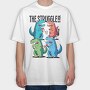 Dino Problems, Tricou Oversize Barbati (Unisex)