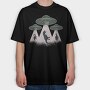 The Extinction of Dinosaurs, Tricou Oversize Barbati (Unisex)