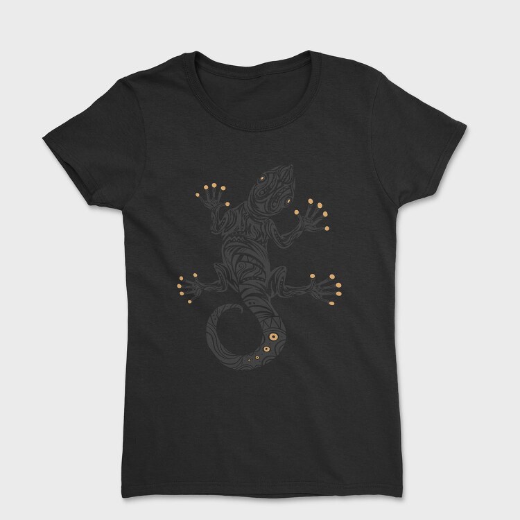 Gecko Tribal Art Hawaiian, Tricou Femei