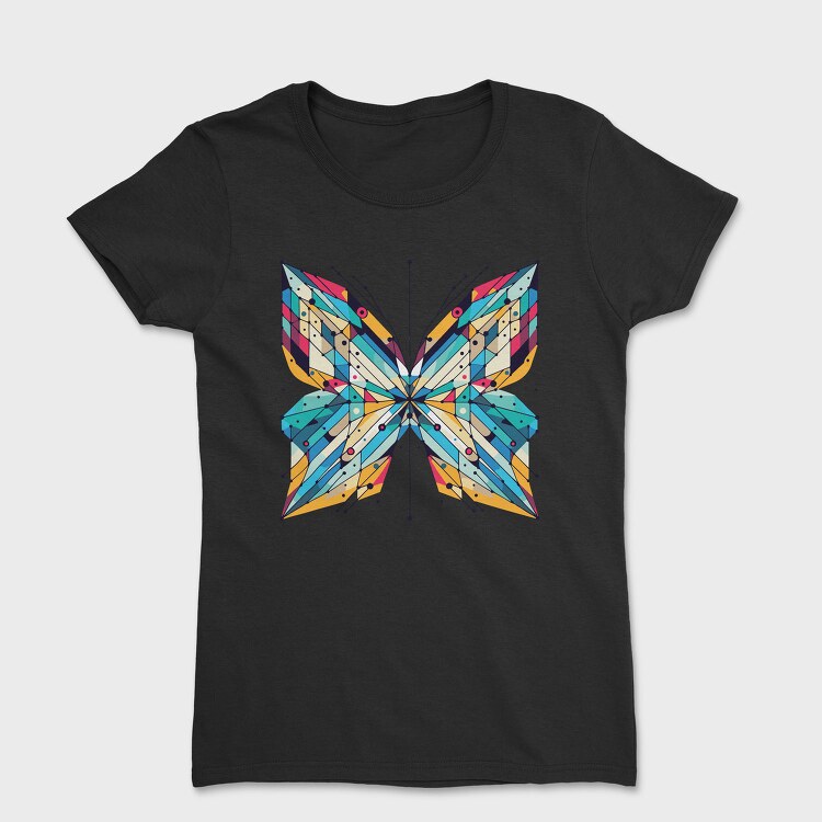 Geometric Butterfly, Tricou Femei