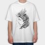 Dark 08, Tricou Oversize Barbati (Unisex)