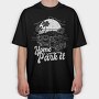 Camper Van Beach, Tricou Oversize Barbati (Unisex)