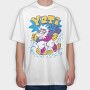 Yeti Approved Winter, Tricou Oversize Barbati (Unisex)